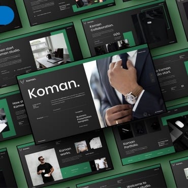 Business Company Keynote Templates 255640