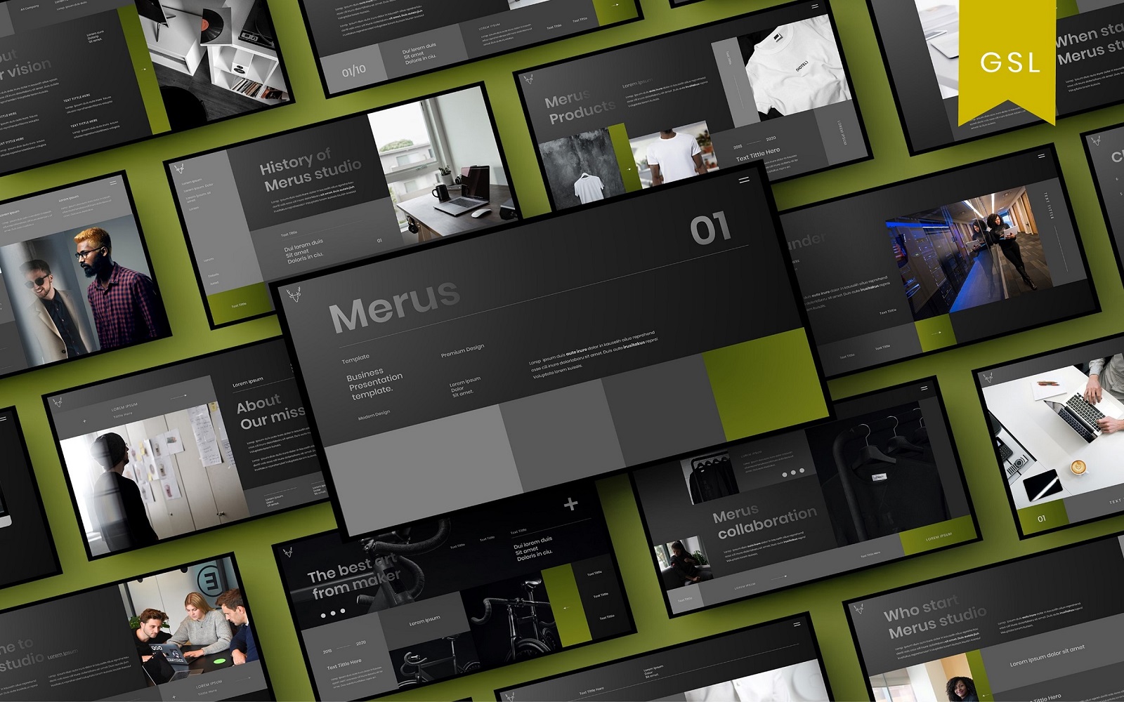 Merus - Business Google Slide Template