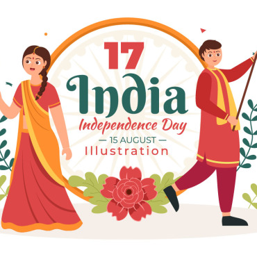 Day India Illustrations Templates 255718