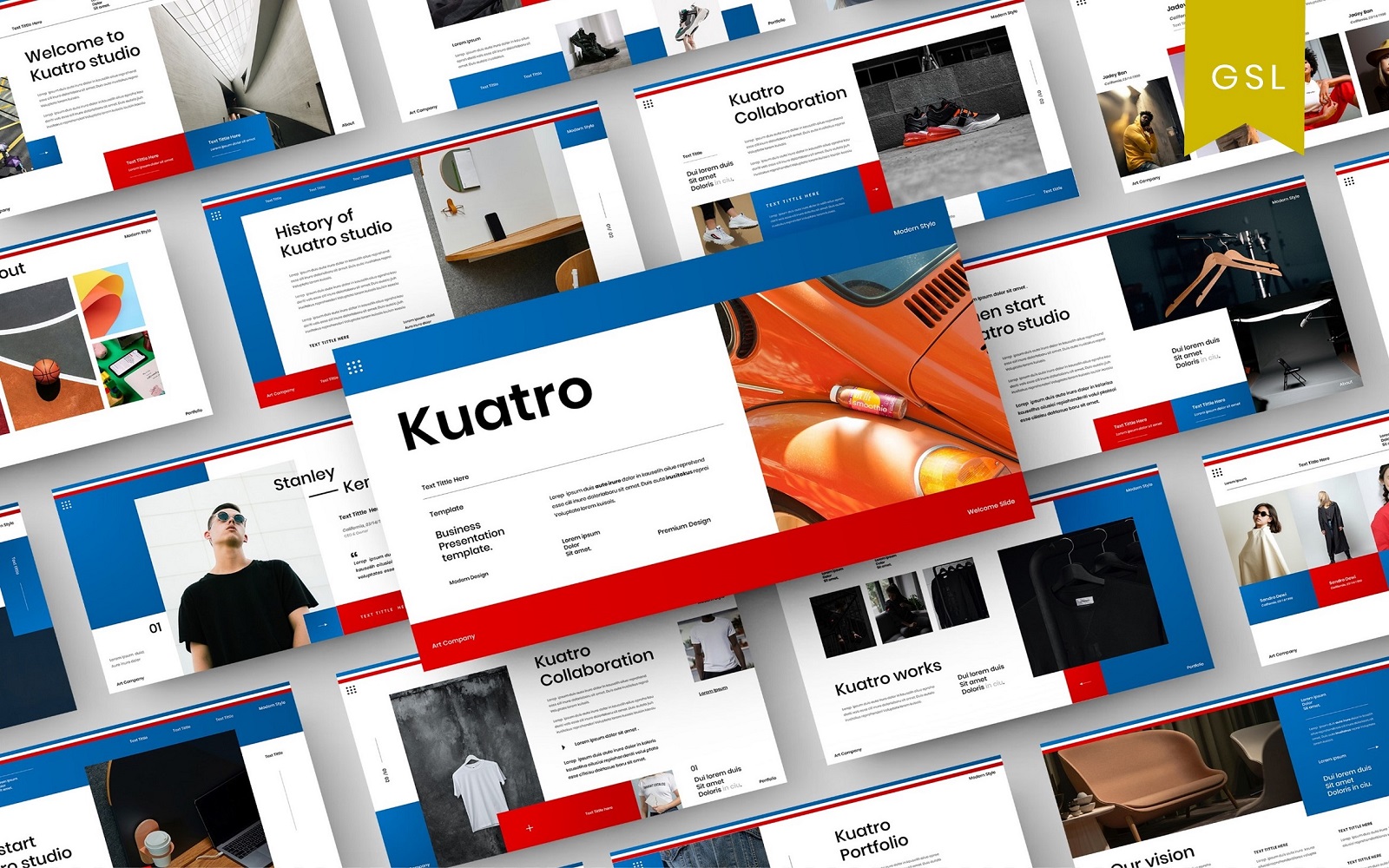 Kuatro - Business Google Slide Template