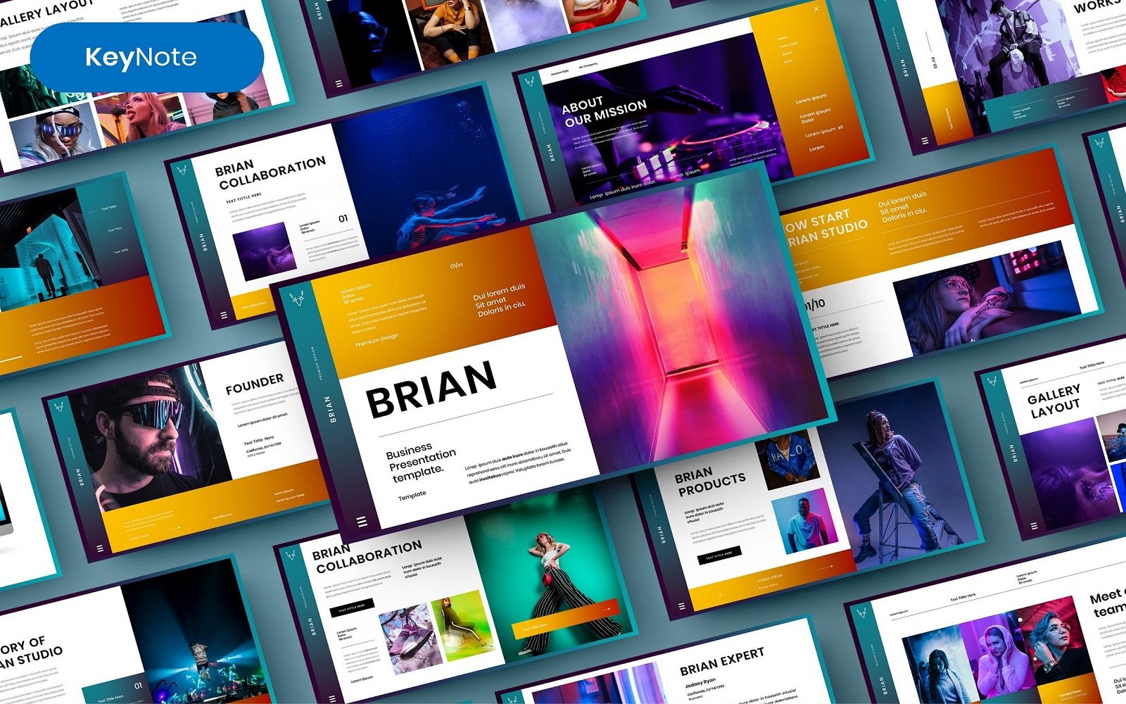 Brian – Business Keynote Template
