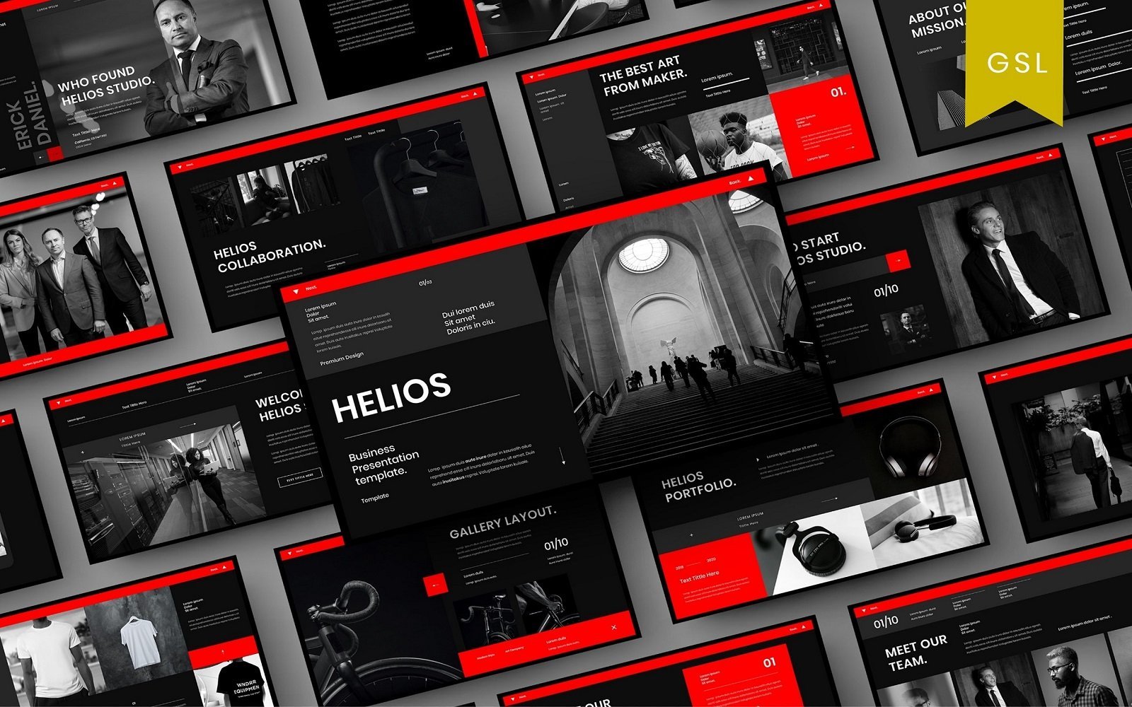 Helios - Business Google Slide Template