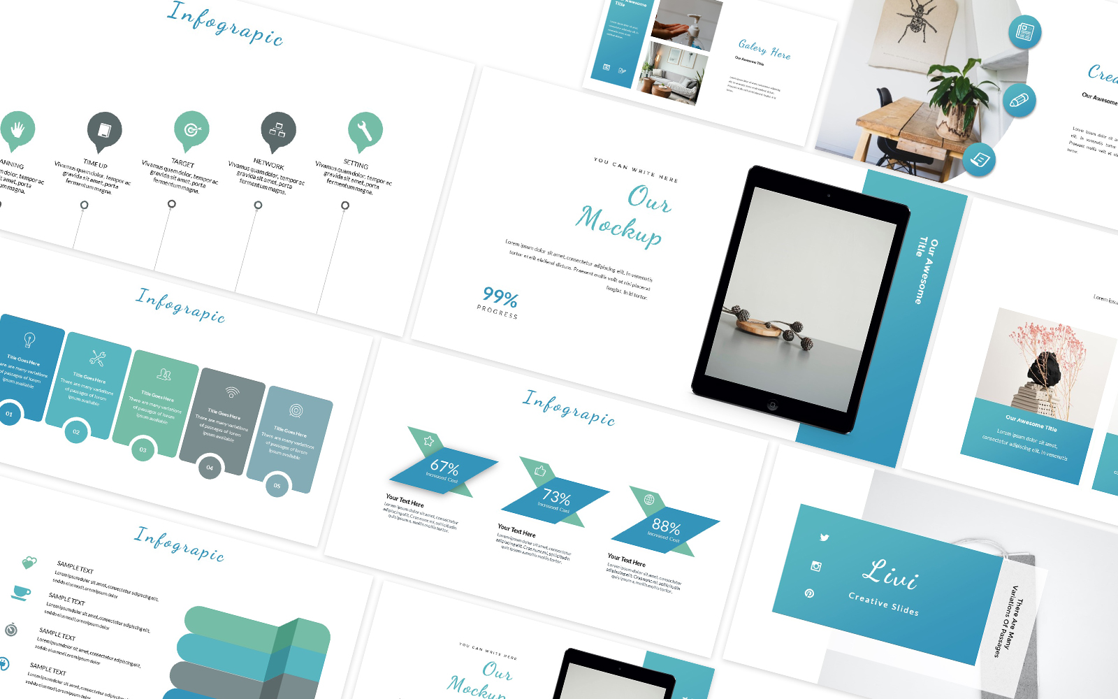 Livi Creative Powerpoint Template
