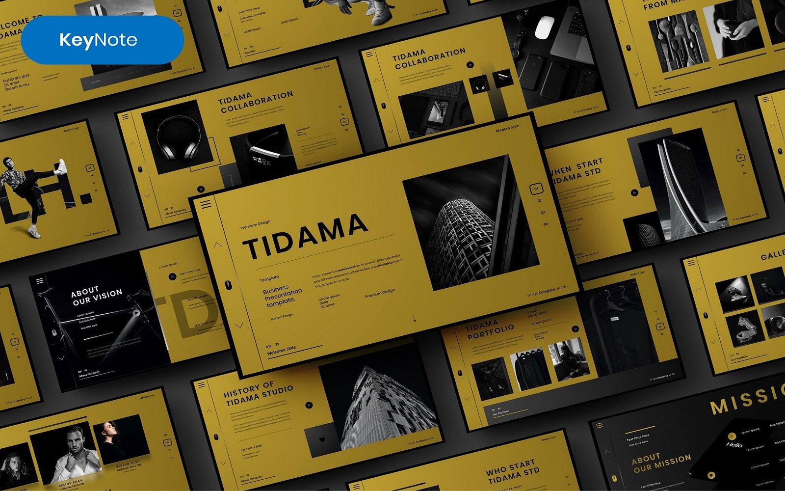 Tidama – Business Keynote Template