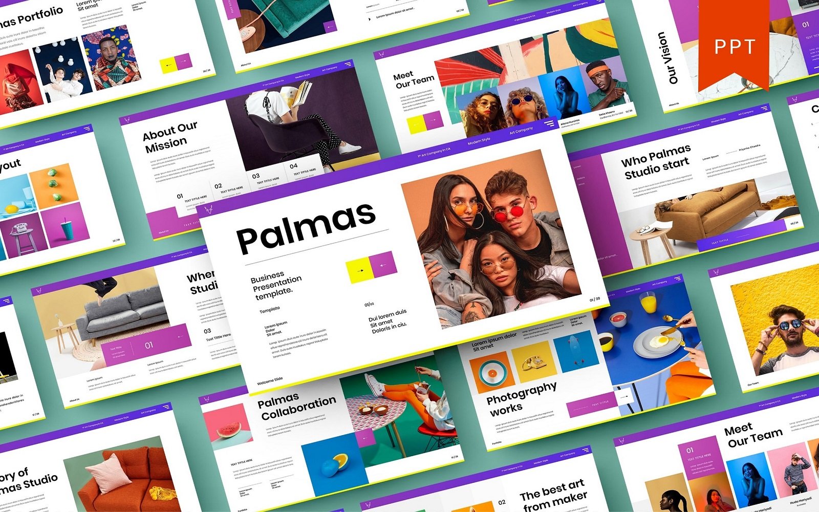 Palmas – Business PowerPoint Template