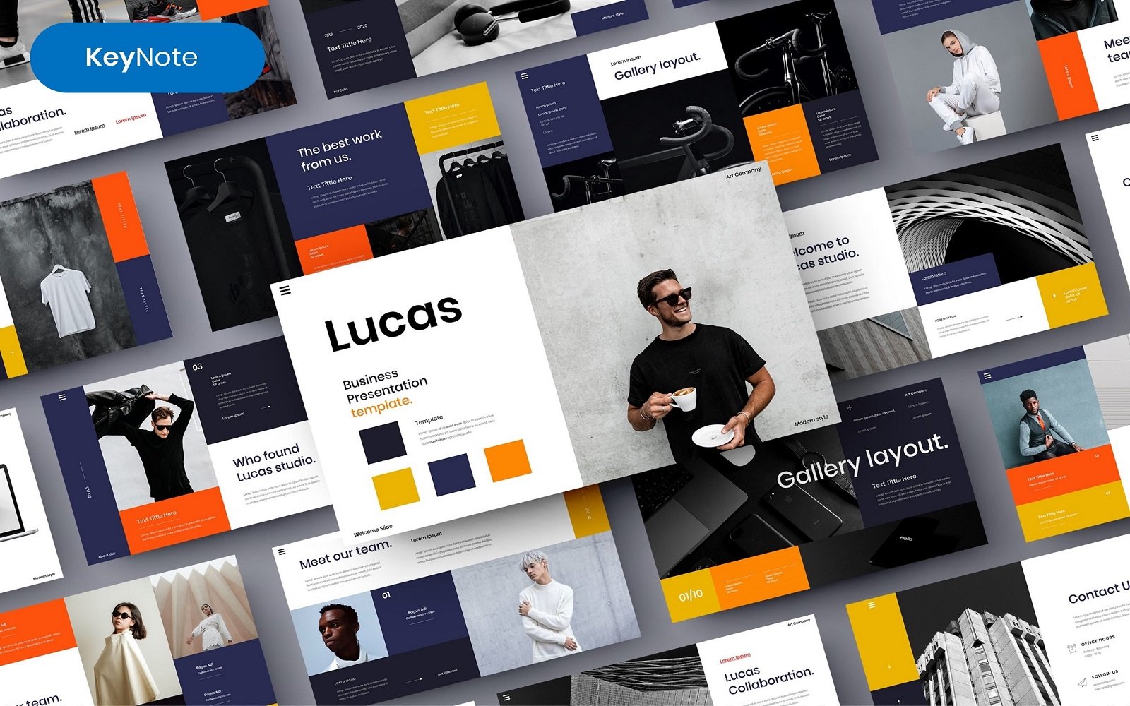 Lucas – Business Keynote Template