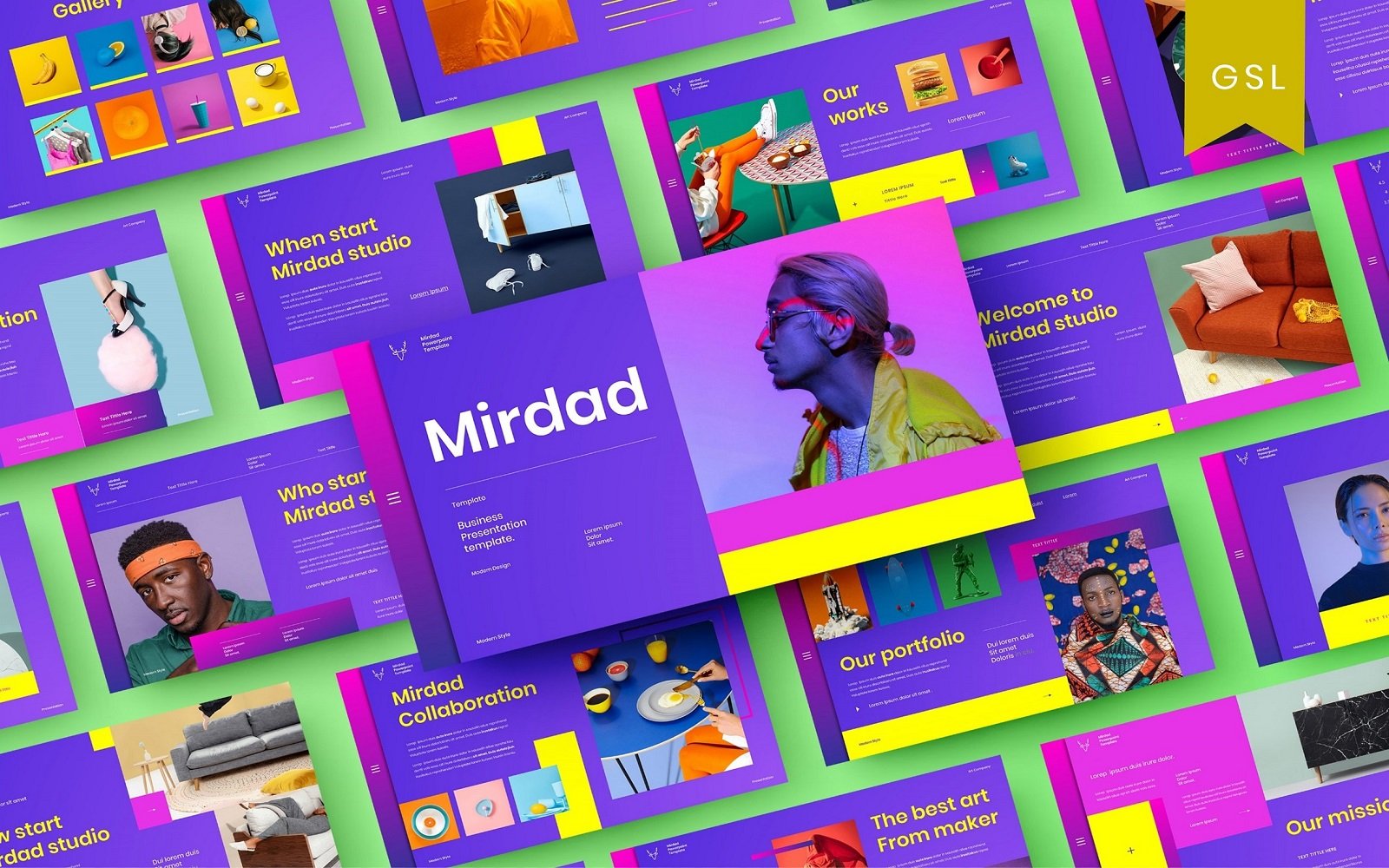 Mirdad - Business Google Slide Template