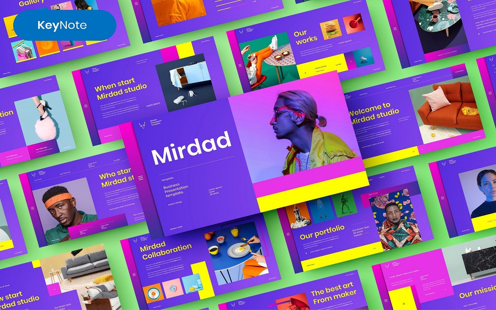 Mirdad – keynote Template