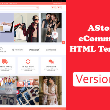 Responsive Shop Website Templates 255802