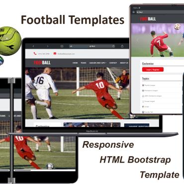 Club Coach Website Templates 255806