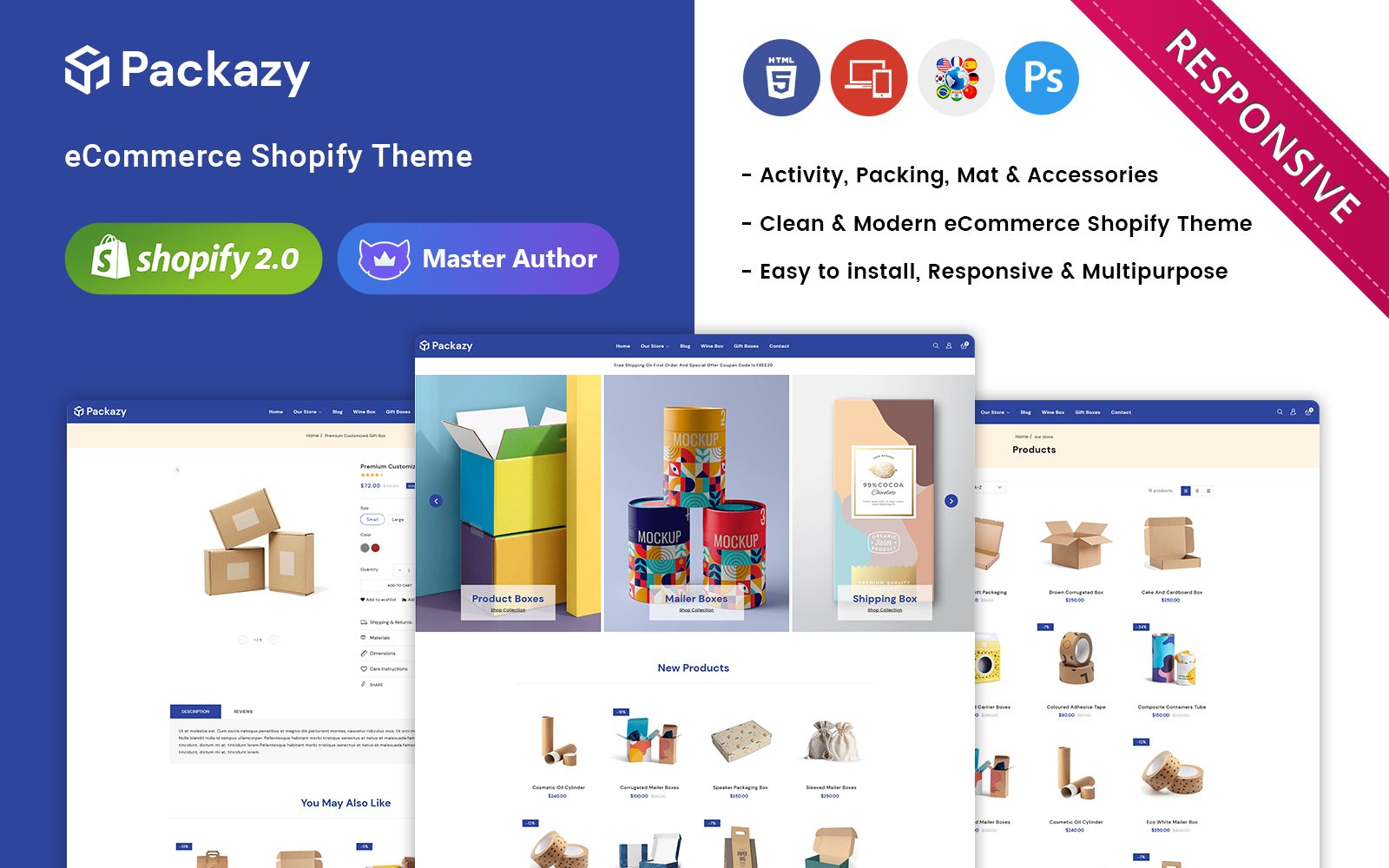 Packazy - The Packing Shopify Responsive Theme