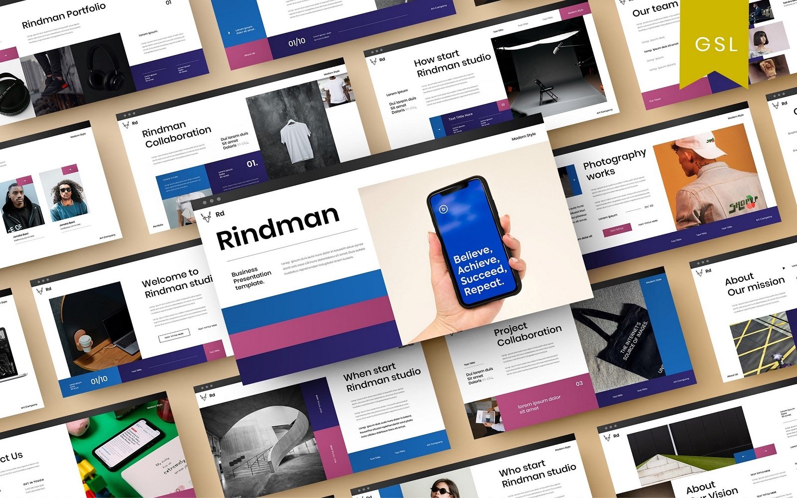 Rindman - Business Google Slide Template