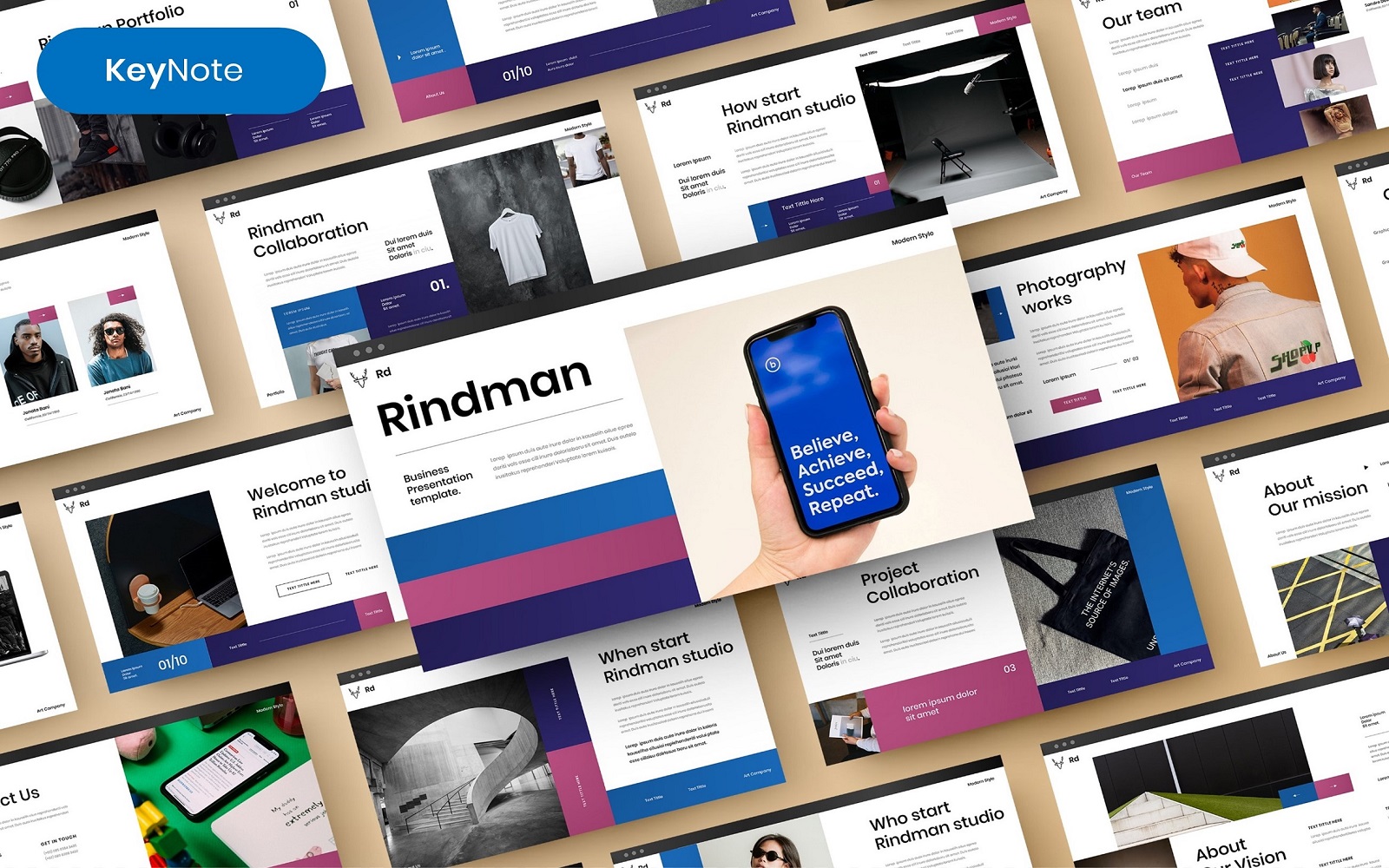 Rindman – Business Keynote Template