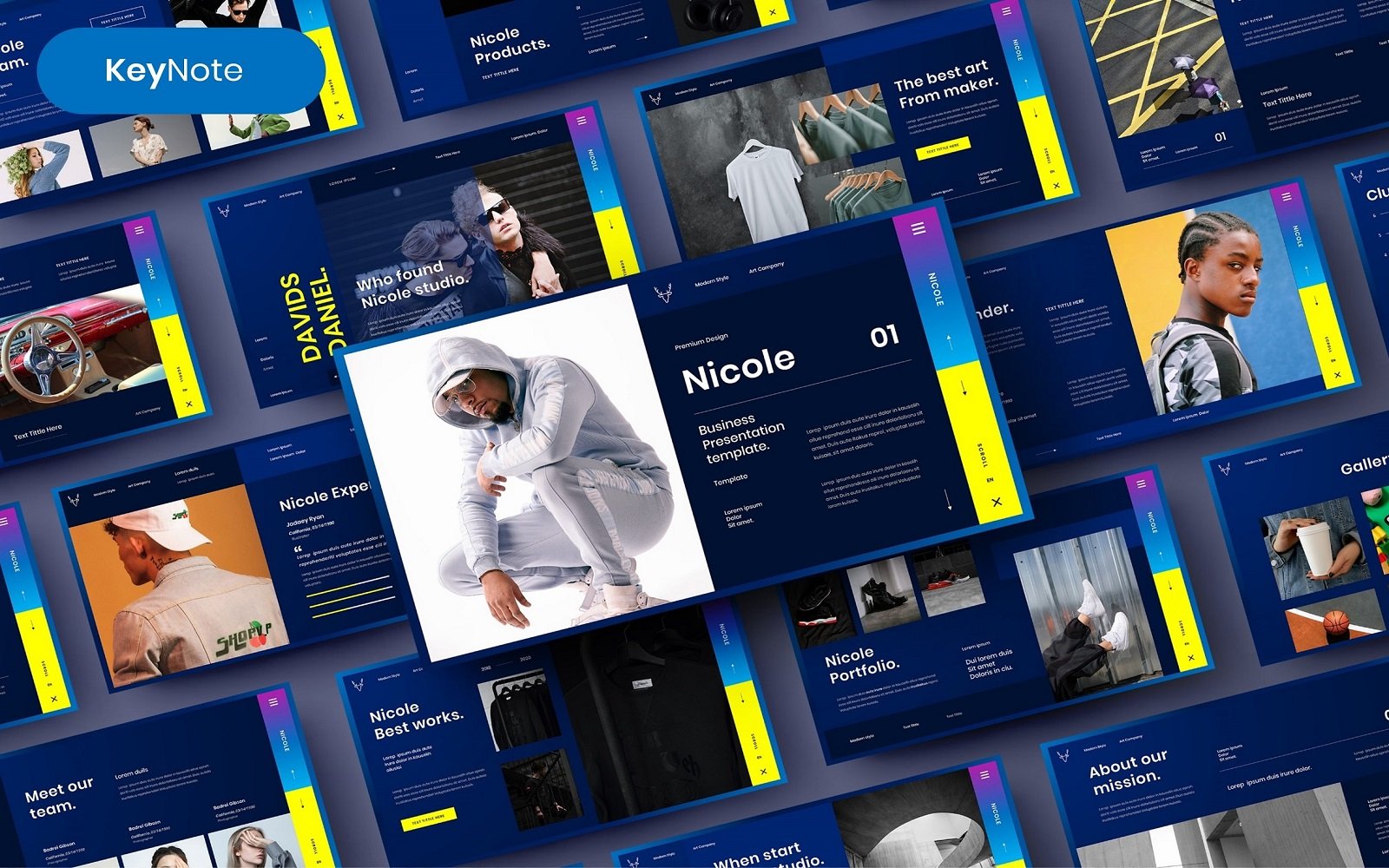 Nicole – Business Keynote Template