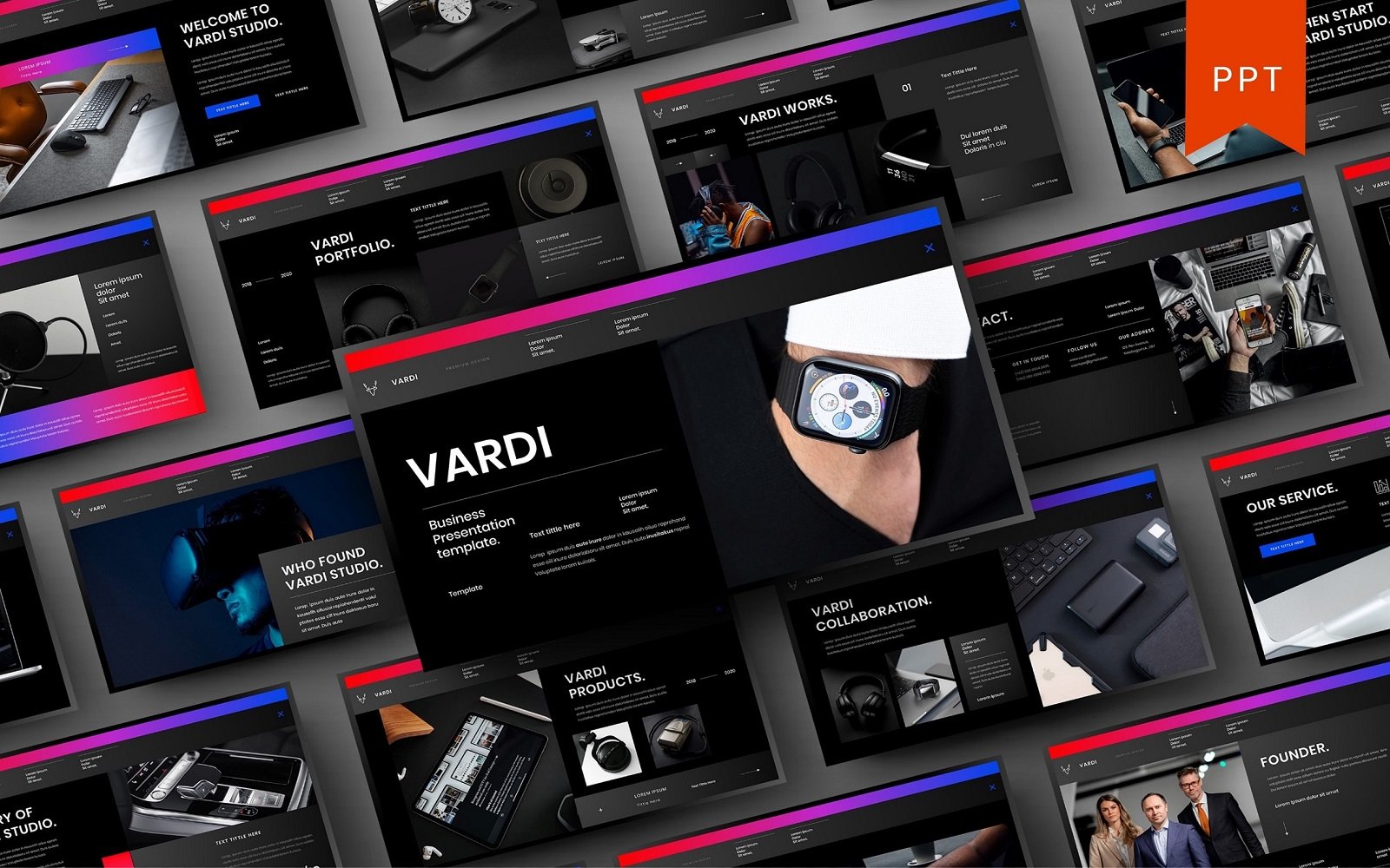 Vardi – Business PowerPoint Template