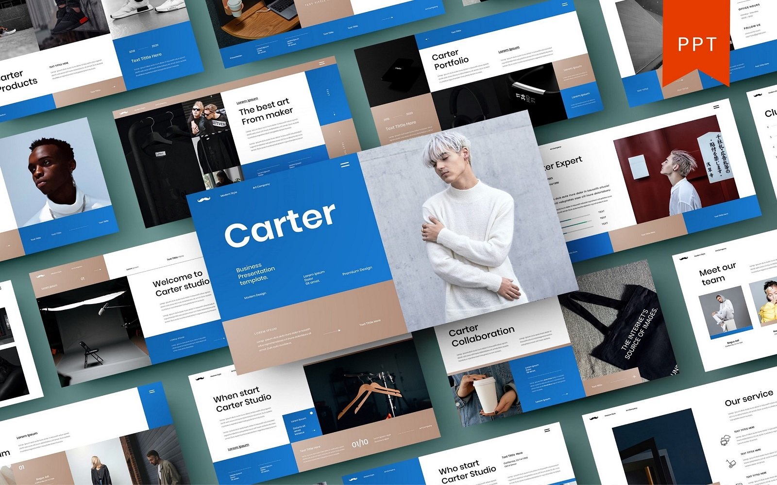 Carter - Business Google Slide Template