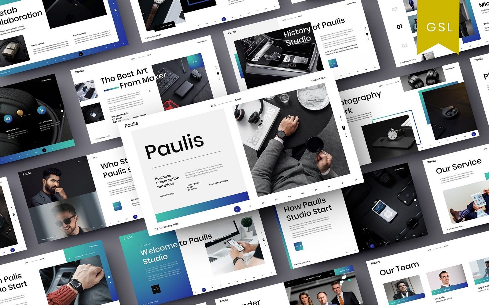 Paulis - Business Google Slide Template
