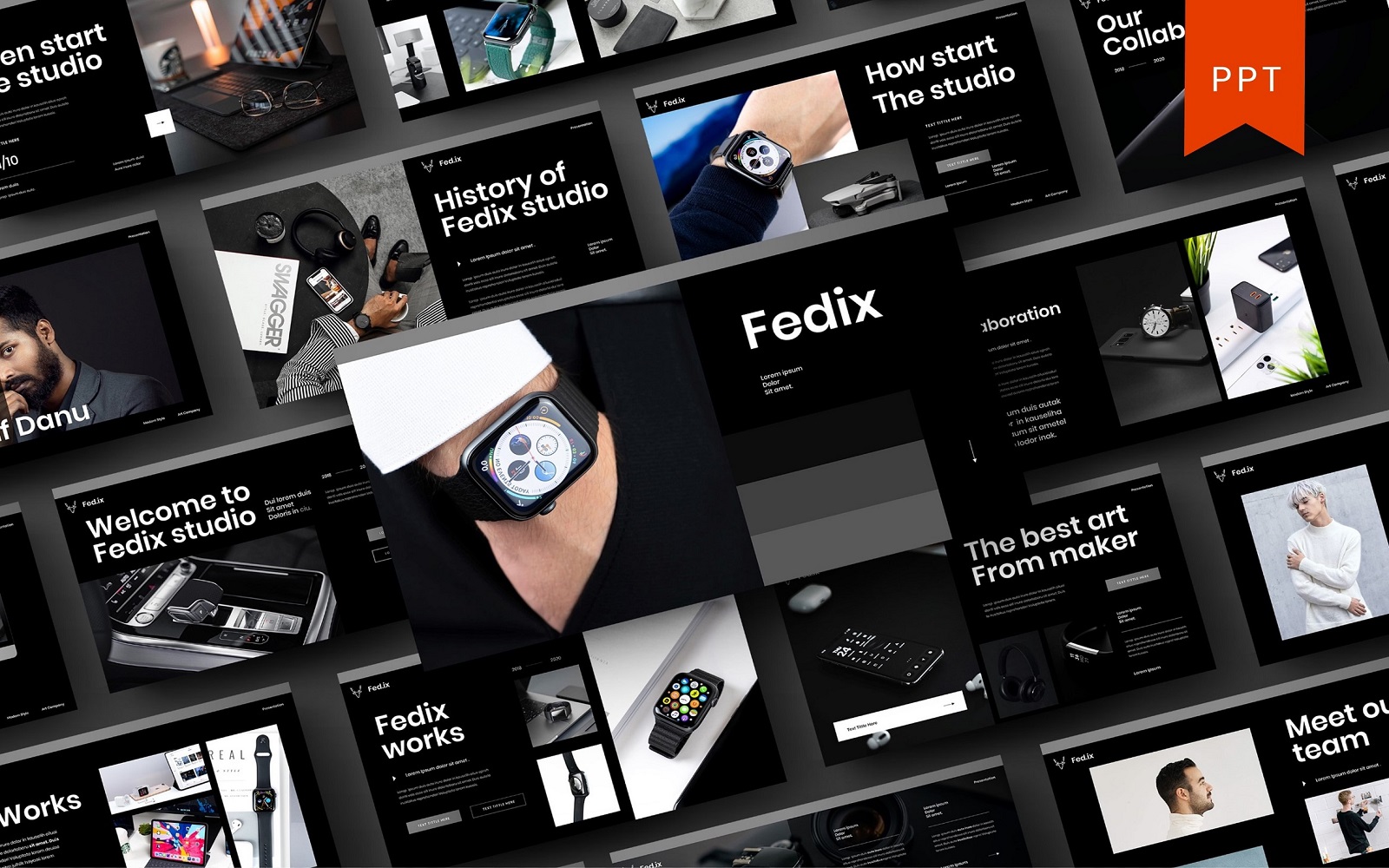 Fedix – Business PowerPoint Template