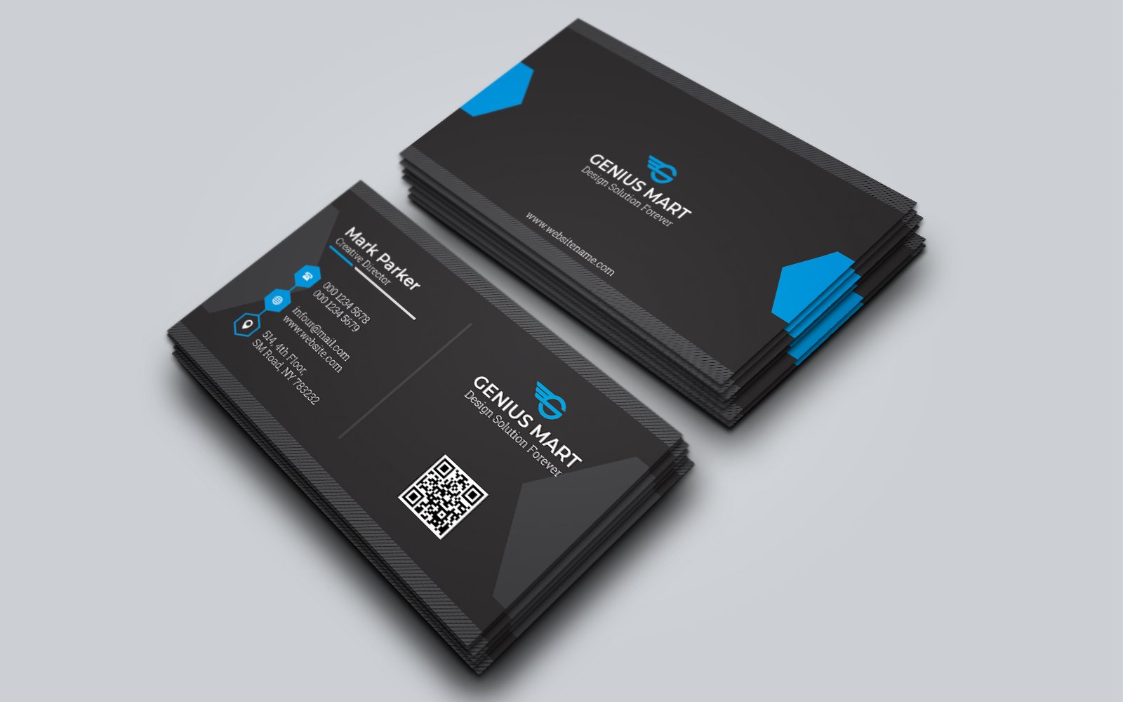 Corporate Business Card Template 27