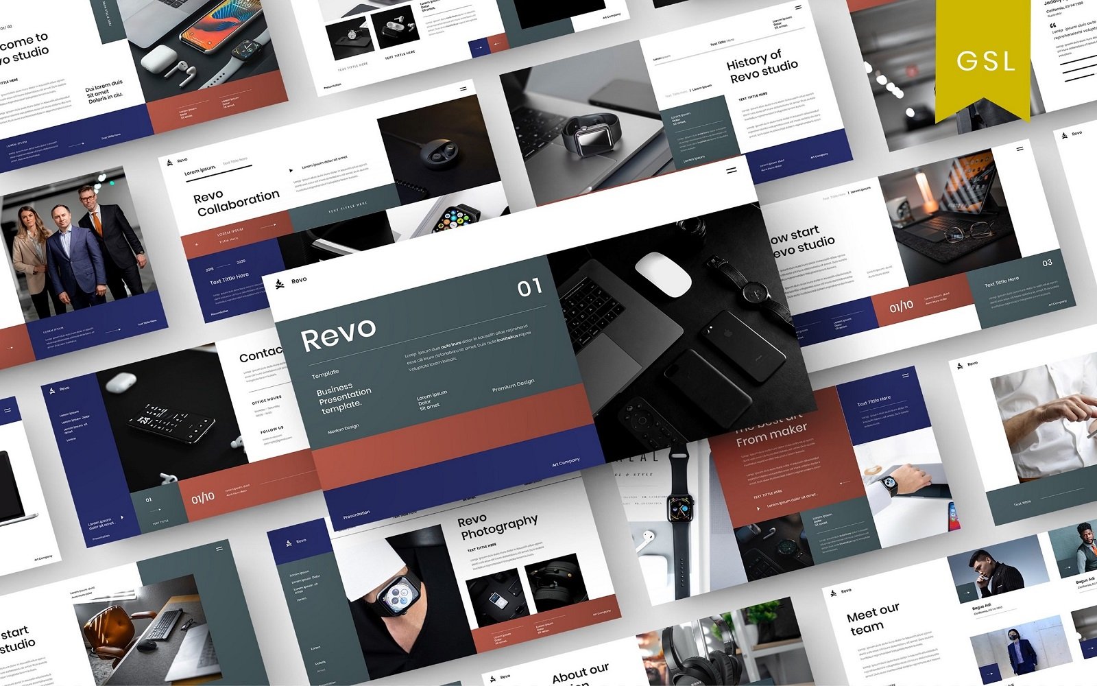Revo - Business Google Slide Template