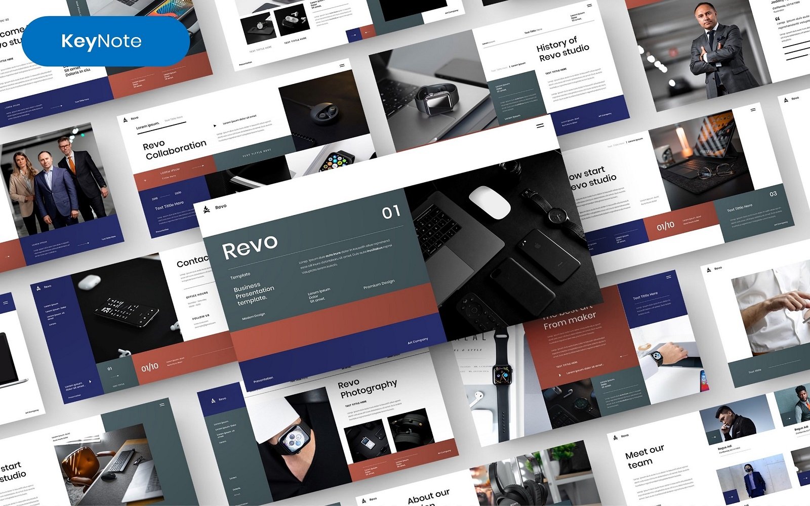Revo – Business Keynote Template