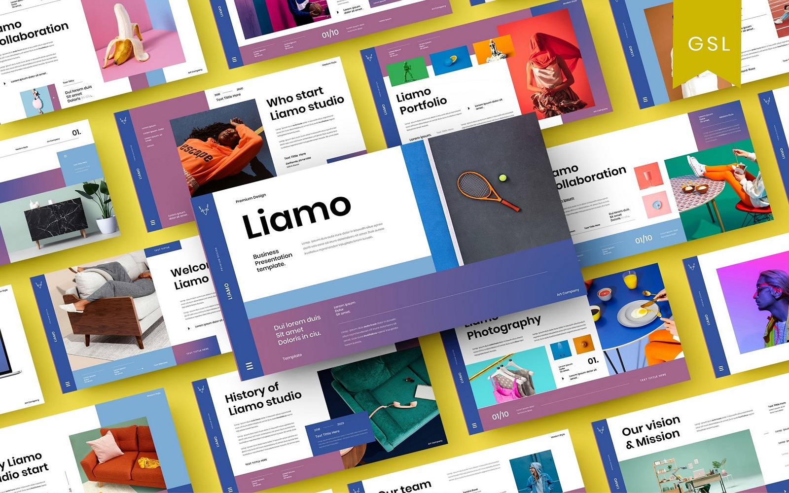 Liamo - Business Google Slide Template