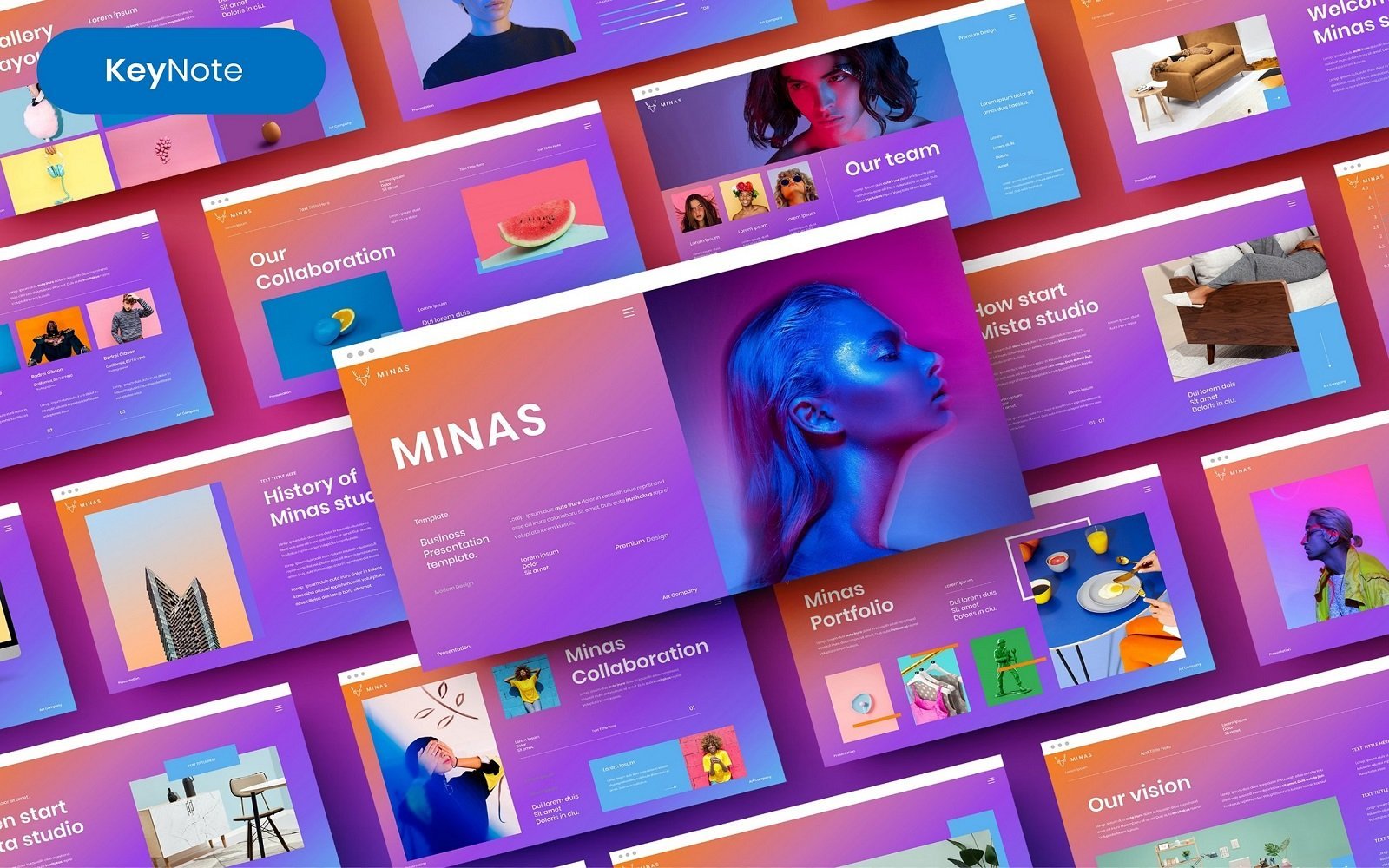 Minas - Business Google Slide Template
