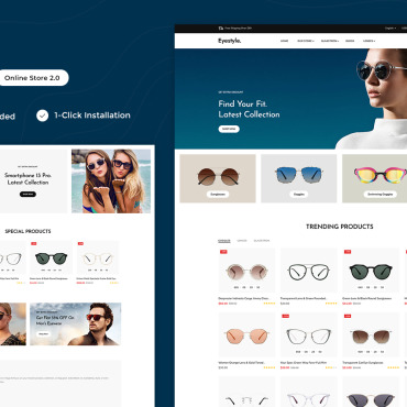 Modern Ecommerce Shopify Themes 256003