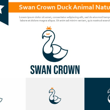 Crown Duck Logo Templates 256110