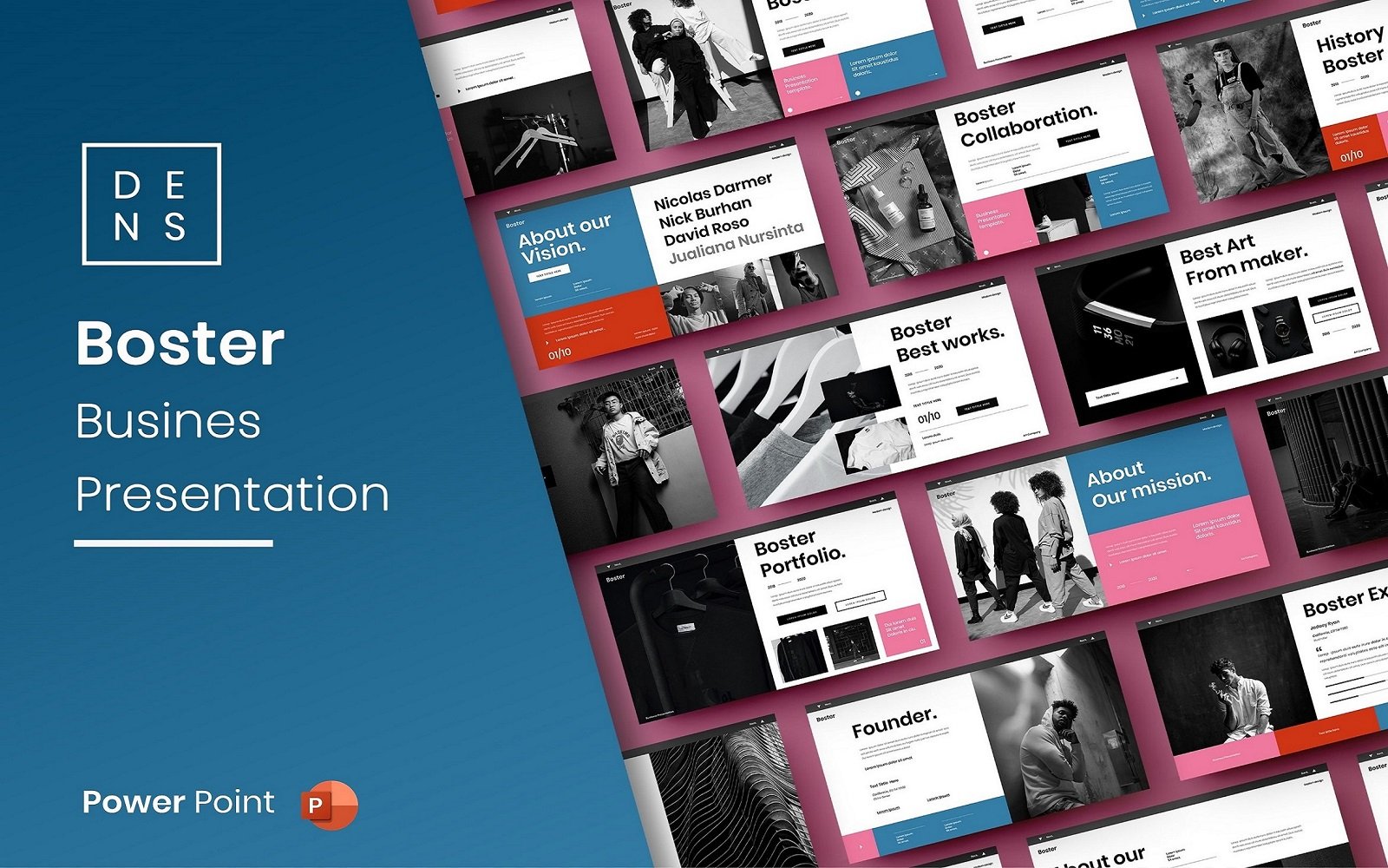 Boster – Business PowerPoint Template