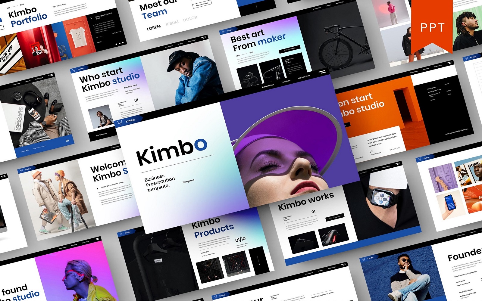 Kimbo – Business PowerPoint Template