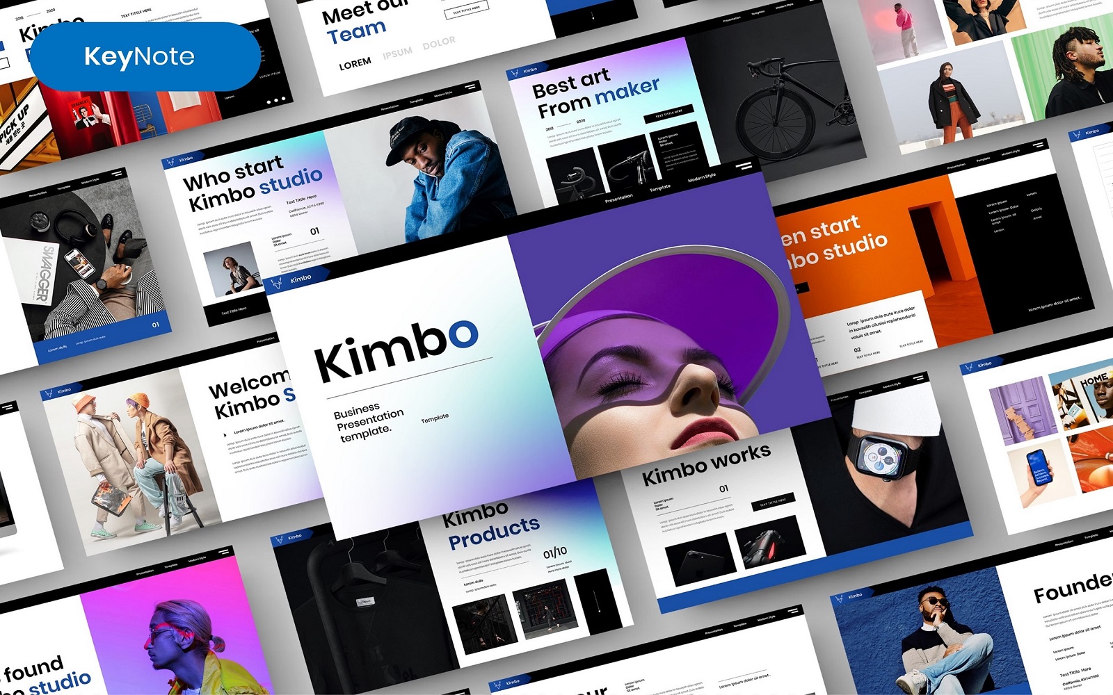 Kimbo – Business Keynote Template