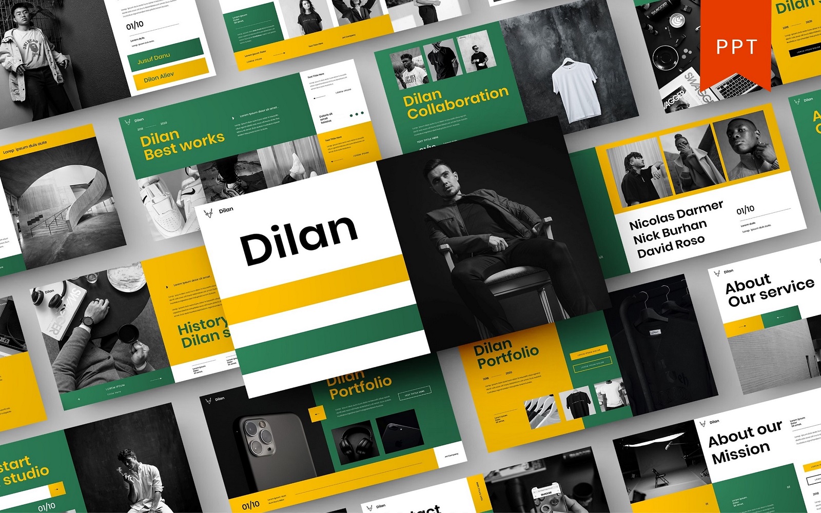 Dilan – Business PowerPoint Template