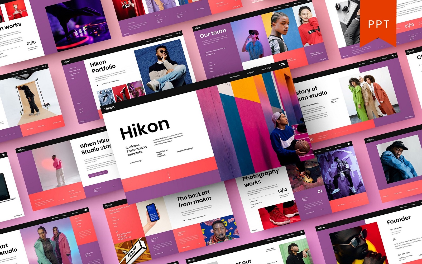 Hikon – Business PowerPoint Template