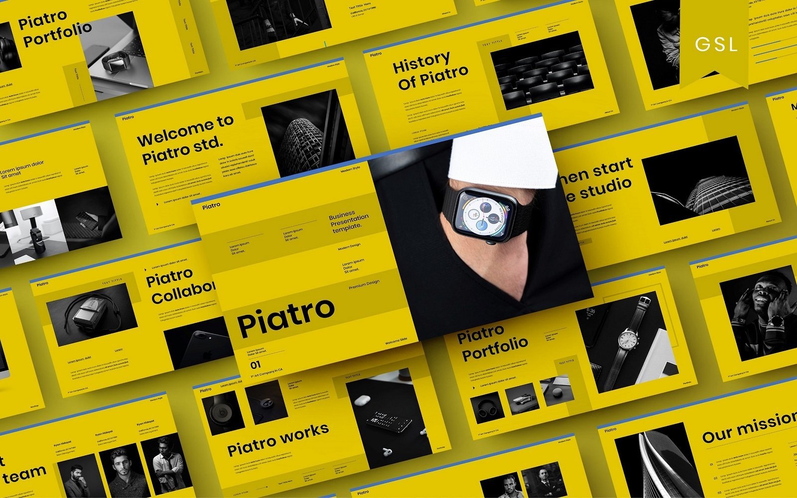 Piatro - Business Google Slide Template