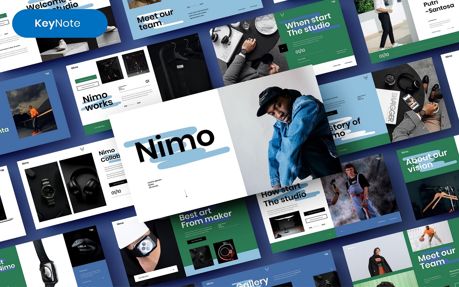 Nimo – Business Keynote Template