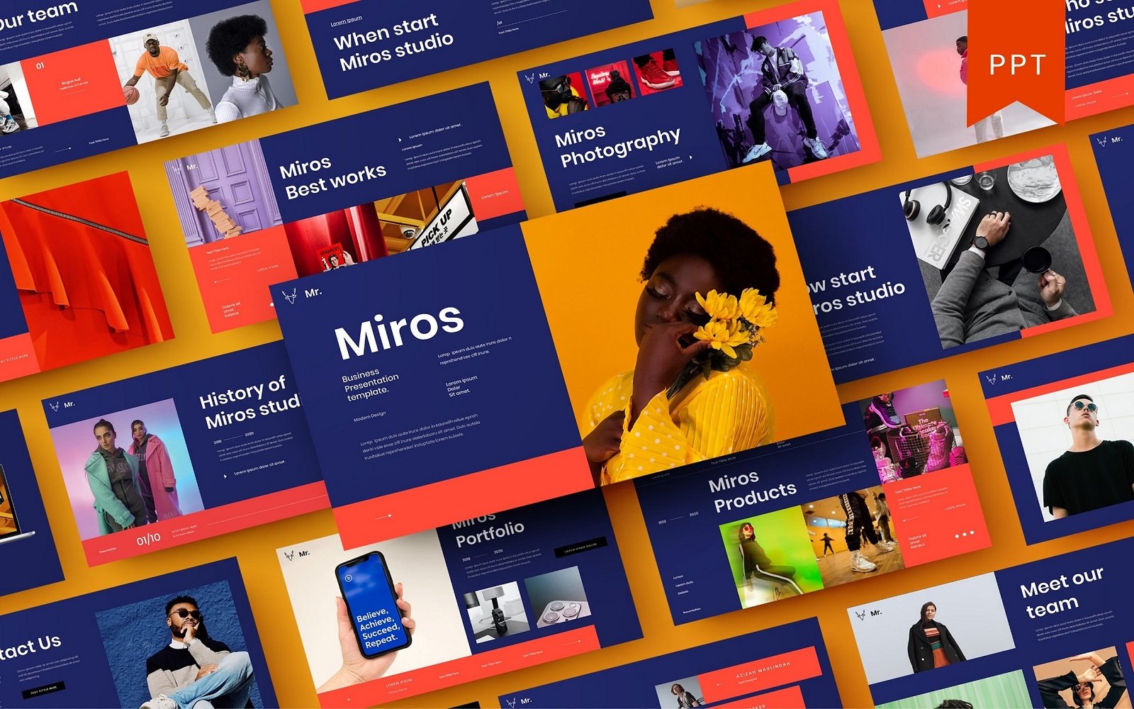 Miros – Business PowerPoint Template