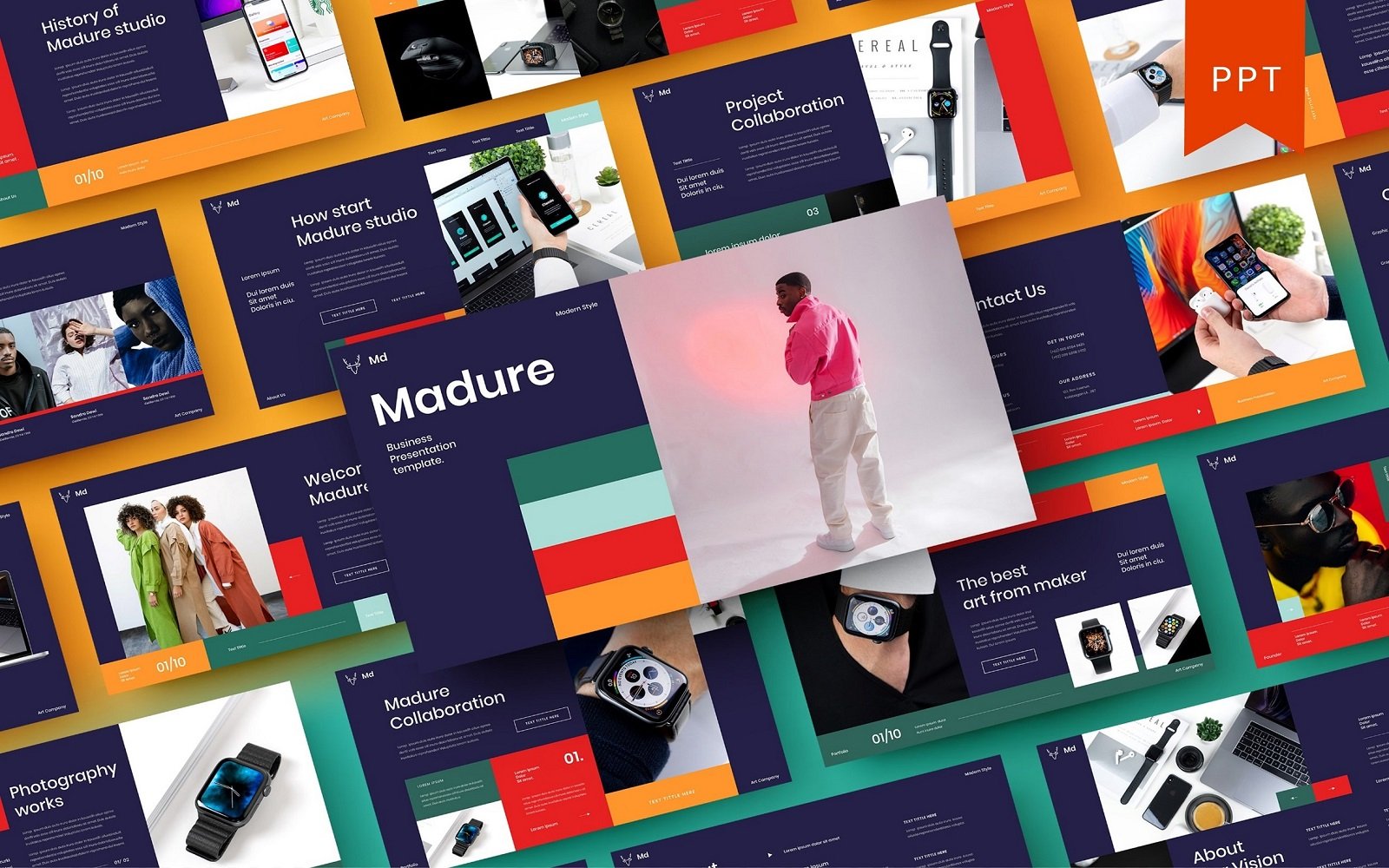 Madure – Business PowerPoint Template