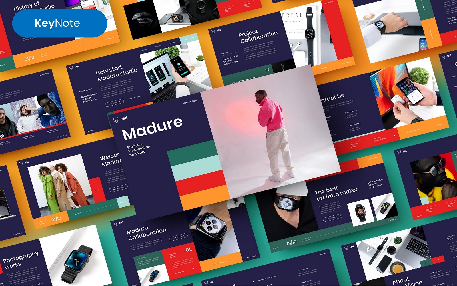 Madure – Business Keynote Template
