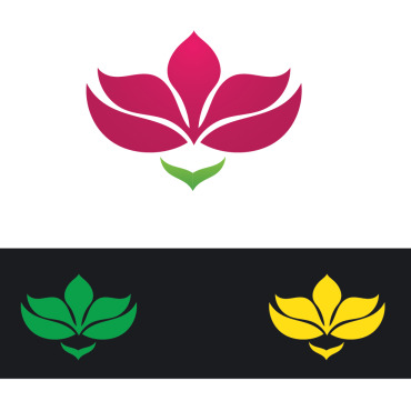 Lotus Flower Logo Templates 256369