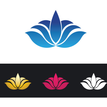 Lotus Flower Logo Templates 256374