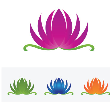 Lotus Flower Logo Templates 256376