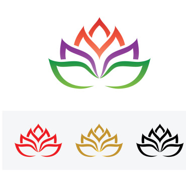 Lotus Flower Logo Templates 256377