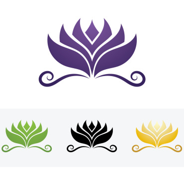 Lotus Flower Logo Templates 256378