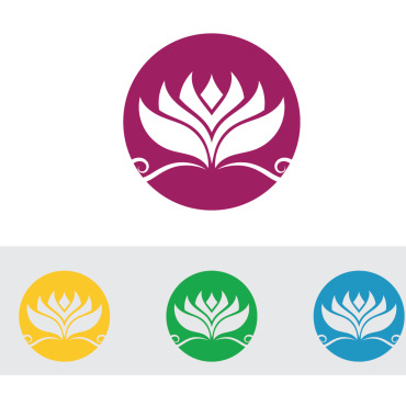 Lotus Flower Logo Templates 256379