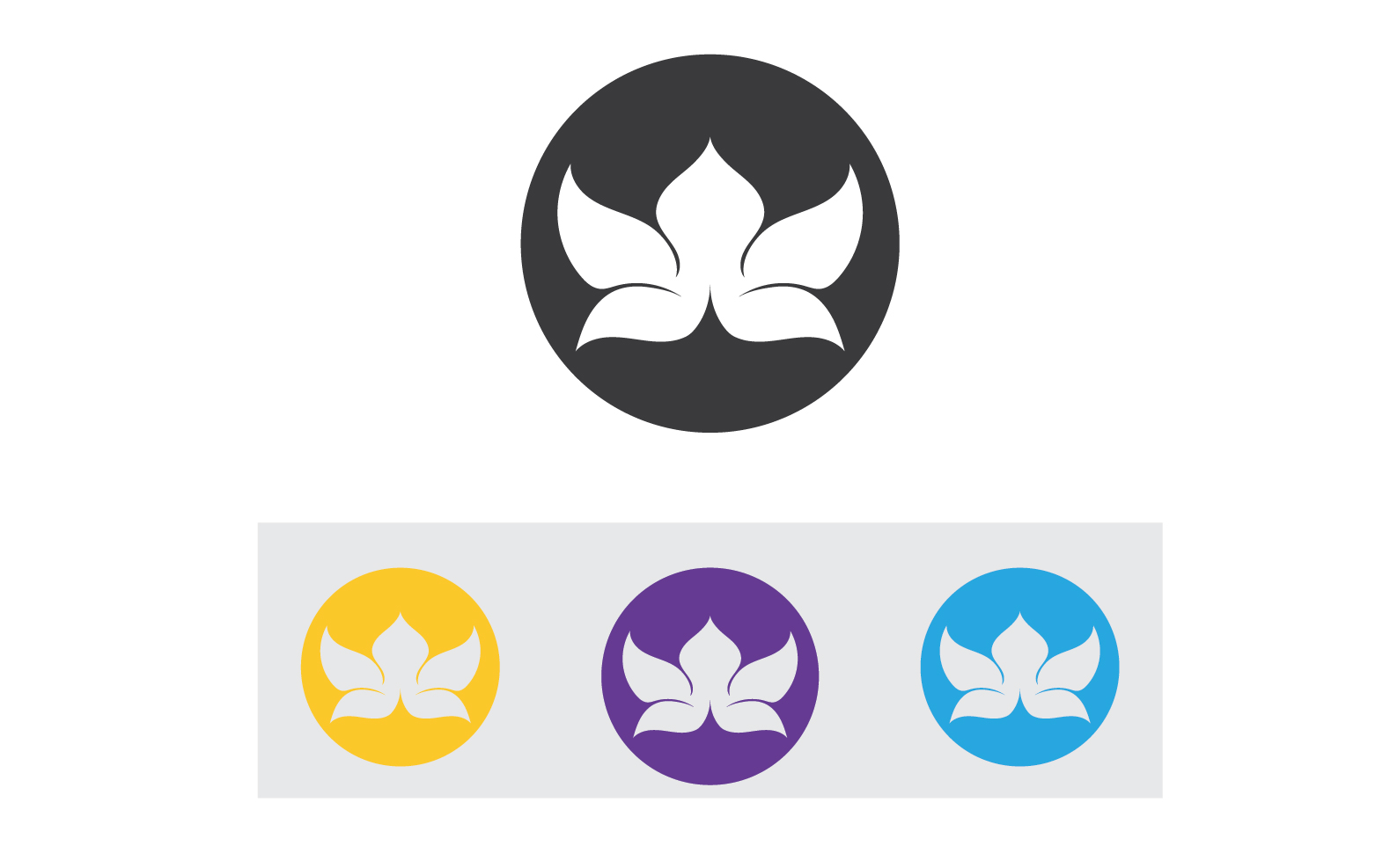 Vector Lotus Flower Logo And symbol V26