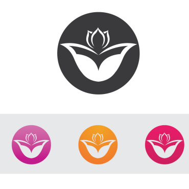 Lotus Flower Logo Templates 256392