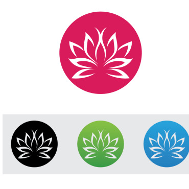 Lotus Flower Logo Templates 256394