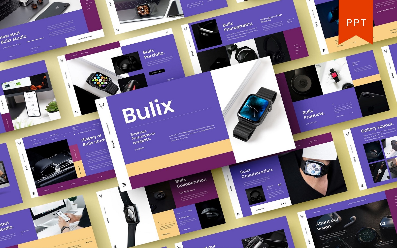 Bulix – Business PowerPoint Template