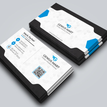 Black Blue Corporate Identity 256414